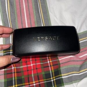 Versace Black Sunglasses Case NEW!